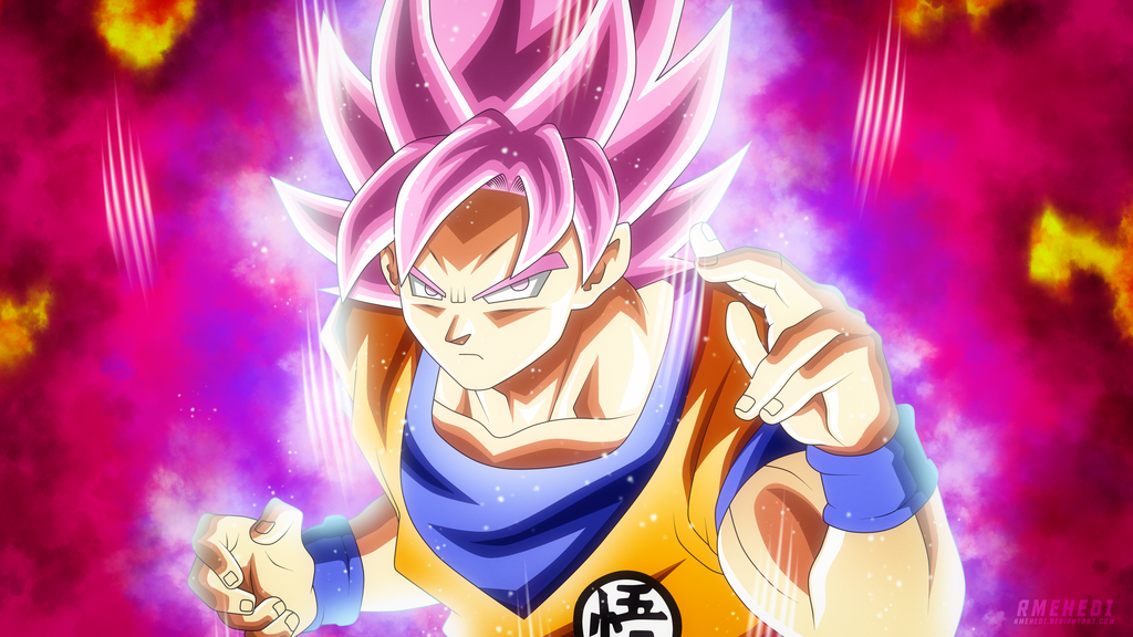 Goku Super Saiyan Rose By Rmehedi