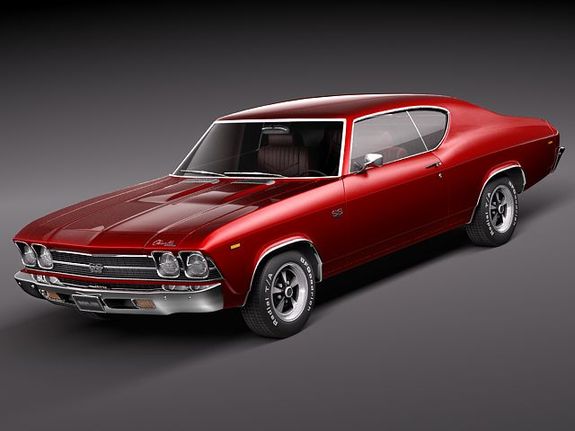 Bandit Minis 69 Chevelle SS 396 Welly 2011 575x431