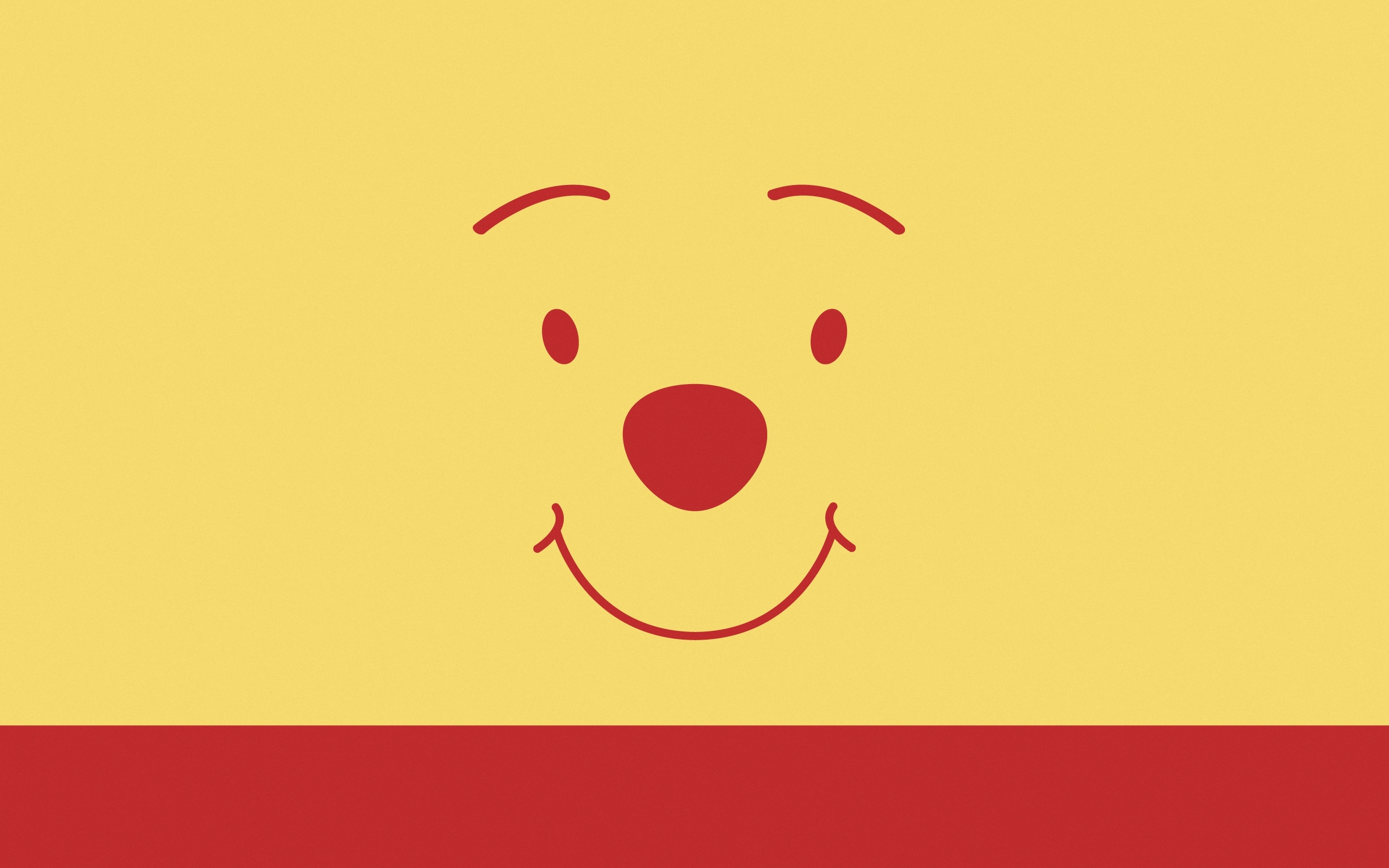 Wallpaper Winnie The Pooh Smile Eyes Nose Face