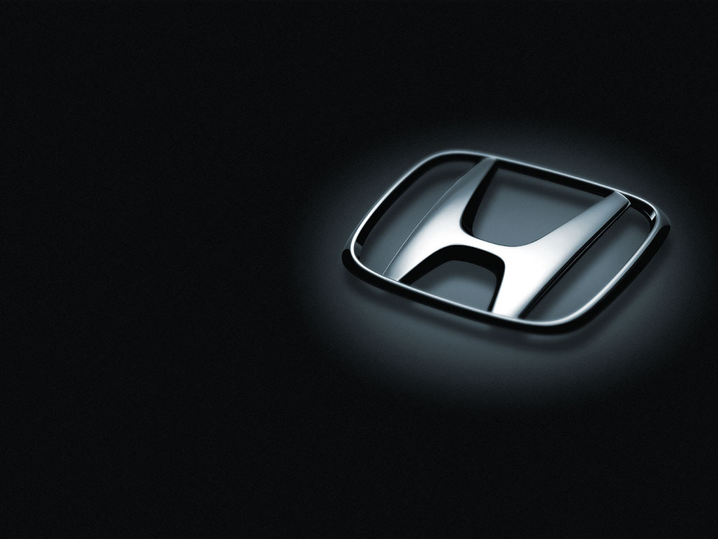 Honda Logo Black Background