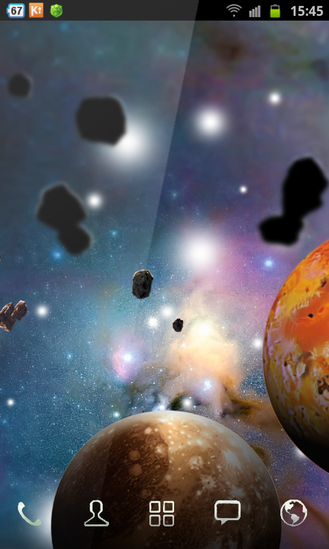 Space 3d Live Wallpaper Android