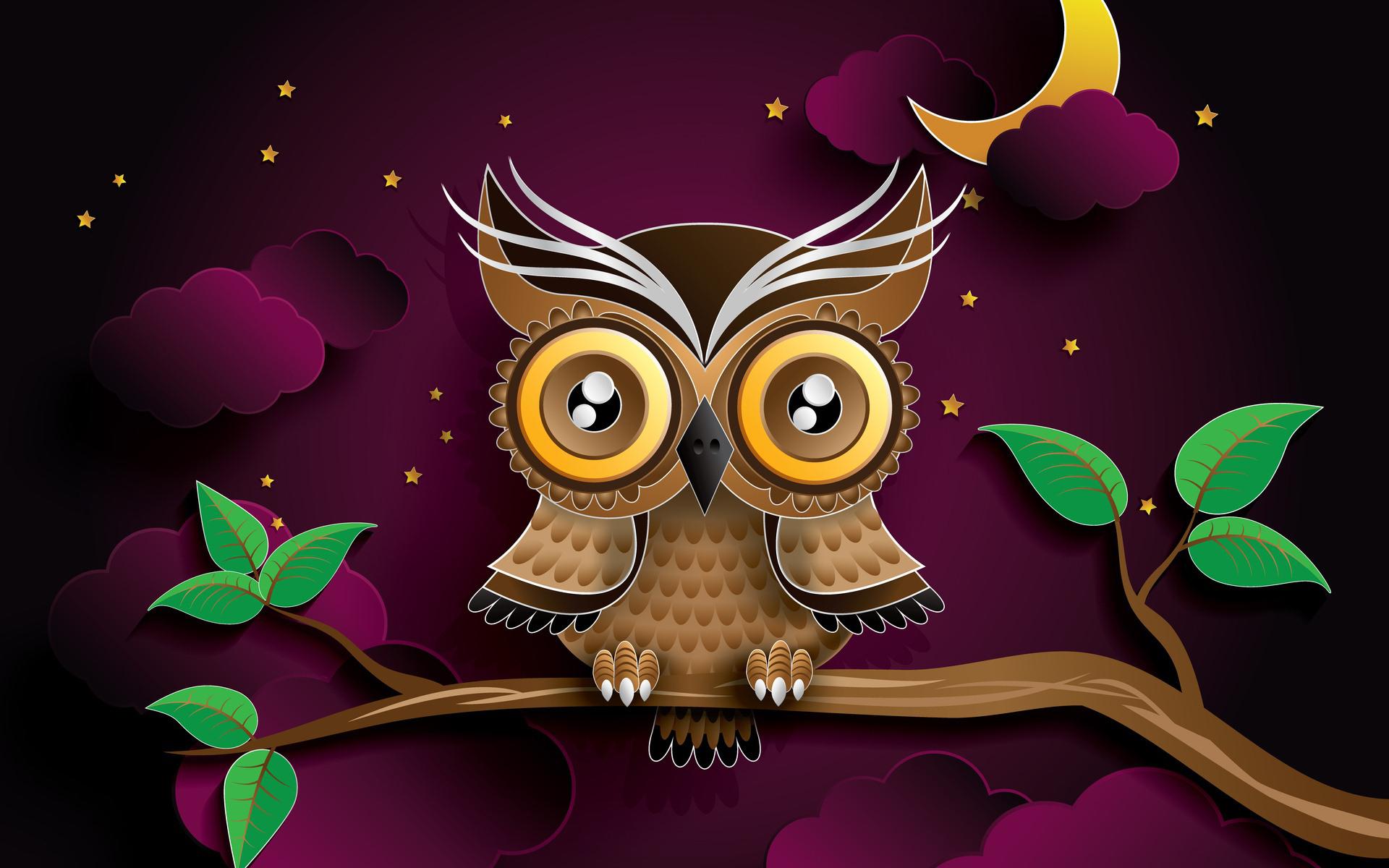 Vector Owl Desktop Wallpaper Other Better