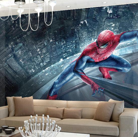 Mural Wallpaper Spider Man Movie Picture Photos Murals