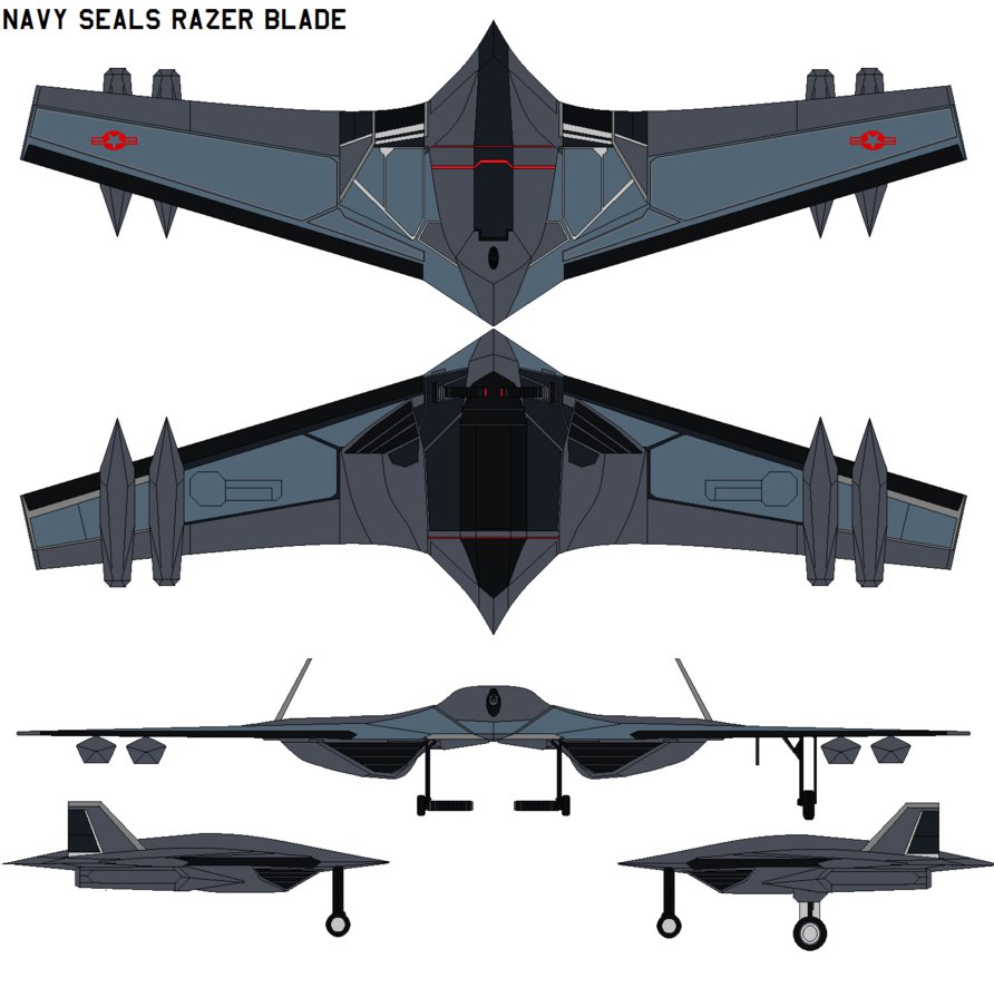 Navy Seals Lockheed Razer blade by bagera3005
