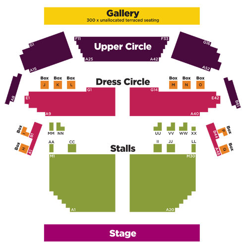 Hackney Empire Seating Map Image Search Results