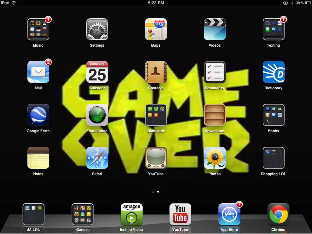 Game Over Wallpaper The By