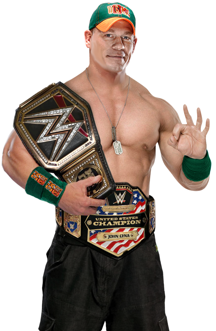 John Cena Wwe And Us Champion By Nibble T