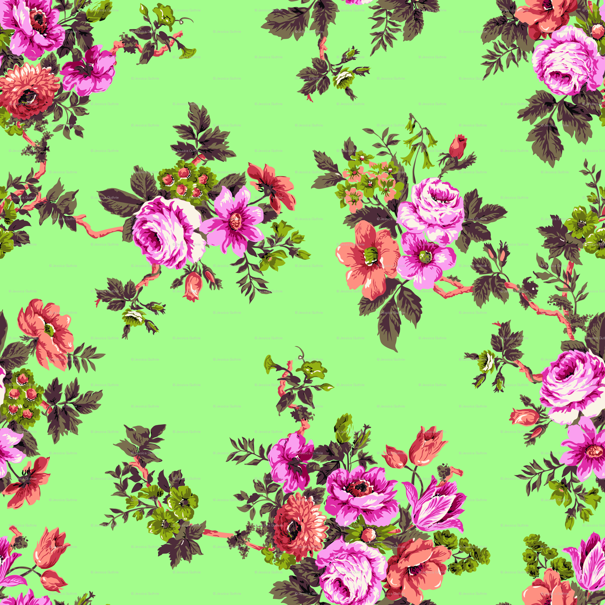 Vintage Flower Wallpaper For Iphone Japanese Floral