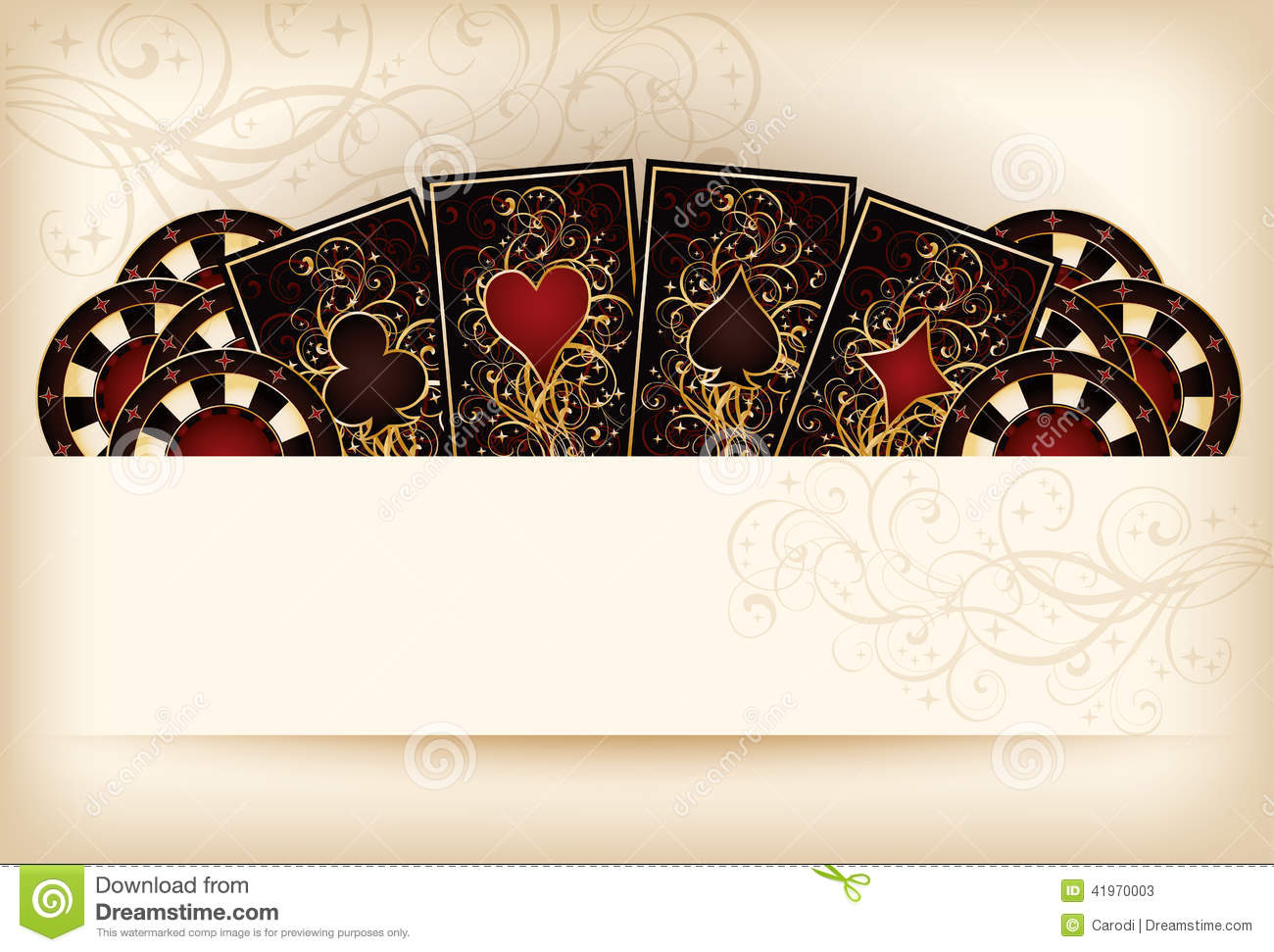 Pin Casino Wallpaper Vector