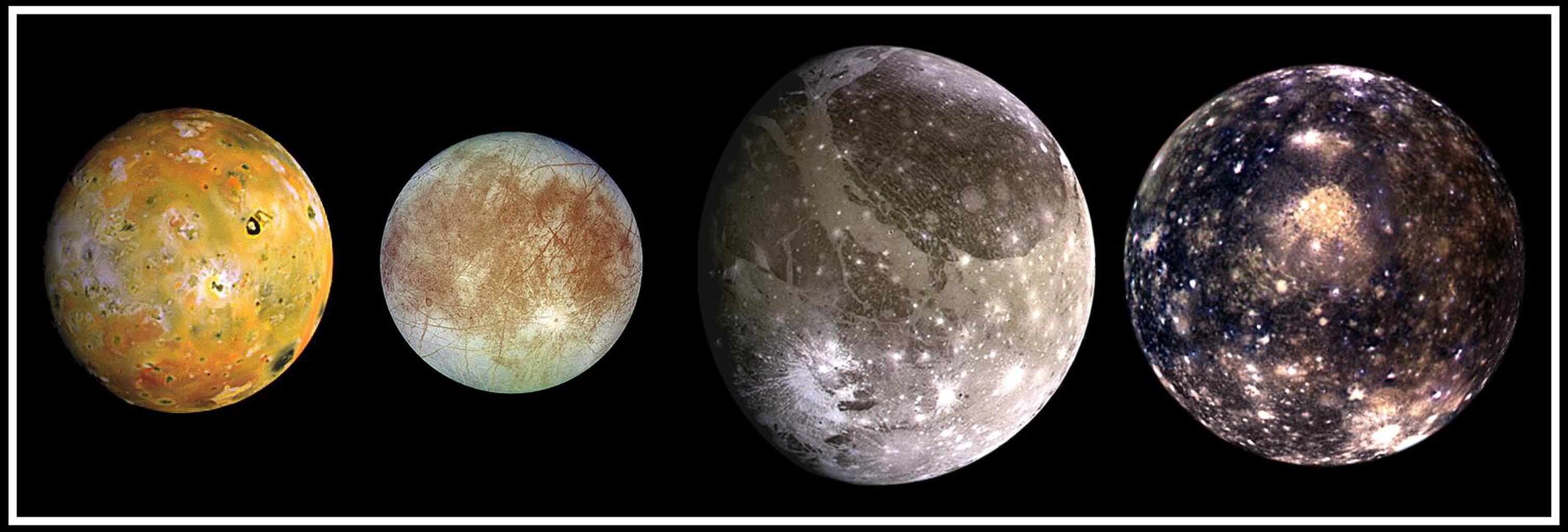 Space Image The Galilean Satellites