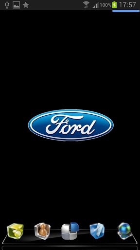 Zoomen   Ford Logo 3D Live Wallpaper fr Android Bildschirmfoto