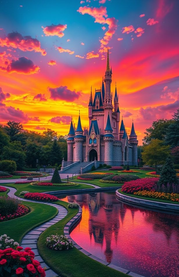 Disney Castle Wallpaper Hd