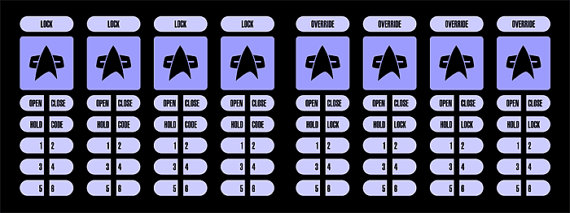 Star Trek Tng Style Door Control Panel By Lcarsgfx On