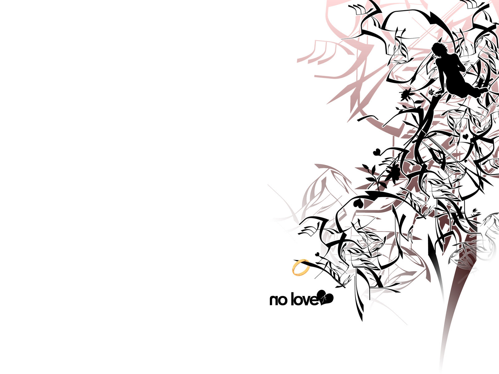 No Love   Wallpaper by axcy on