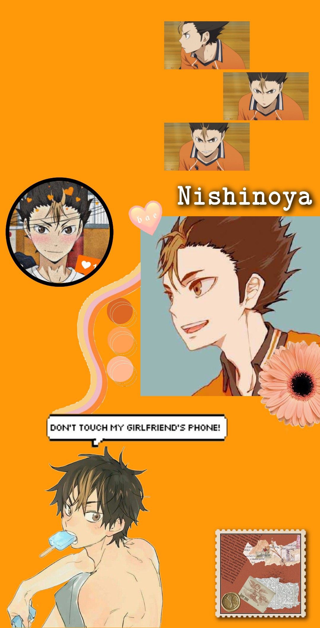 Noya, anime, haikyuu, nishinoya, HD phone wallpaper