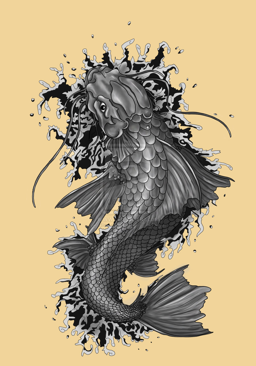 Koi Fish Tattoo Designs Beautiful Wallpaper