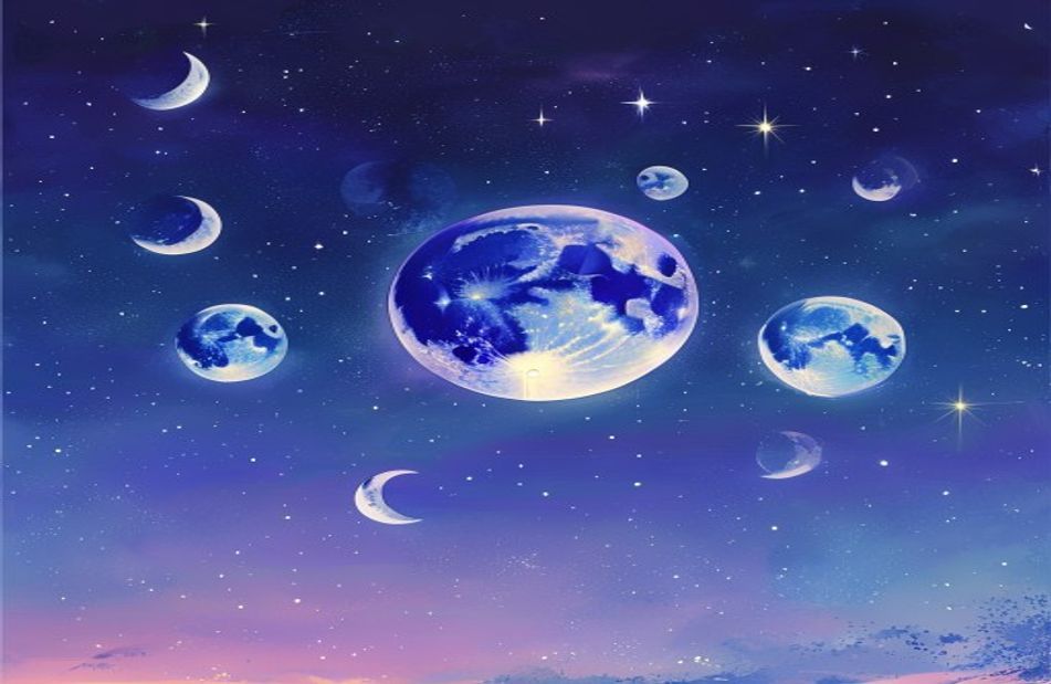 Phases Of The Moon Wallpaper