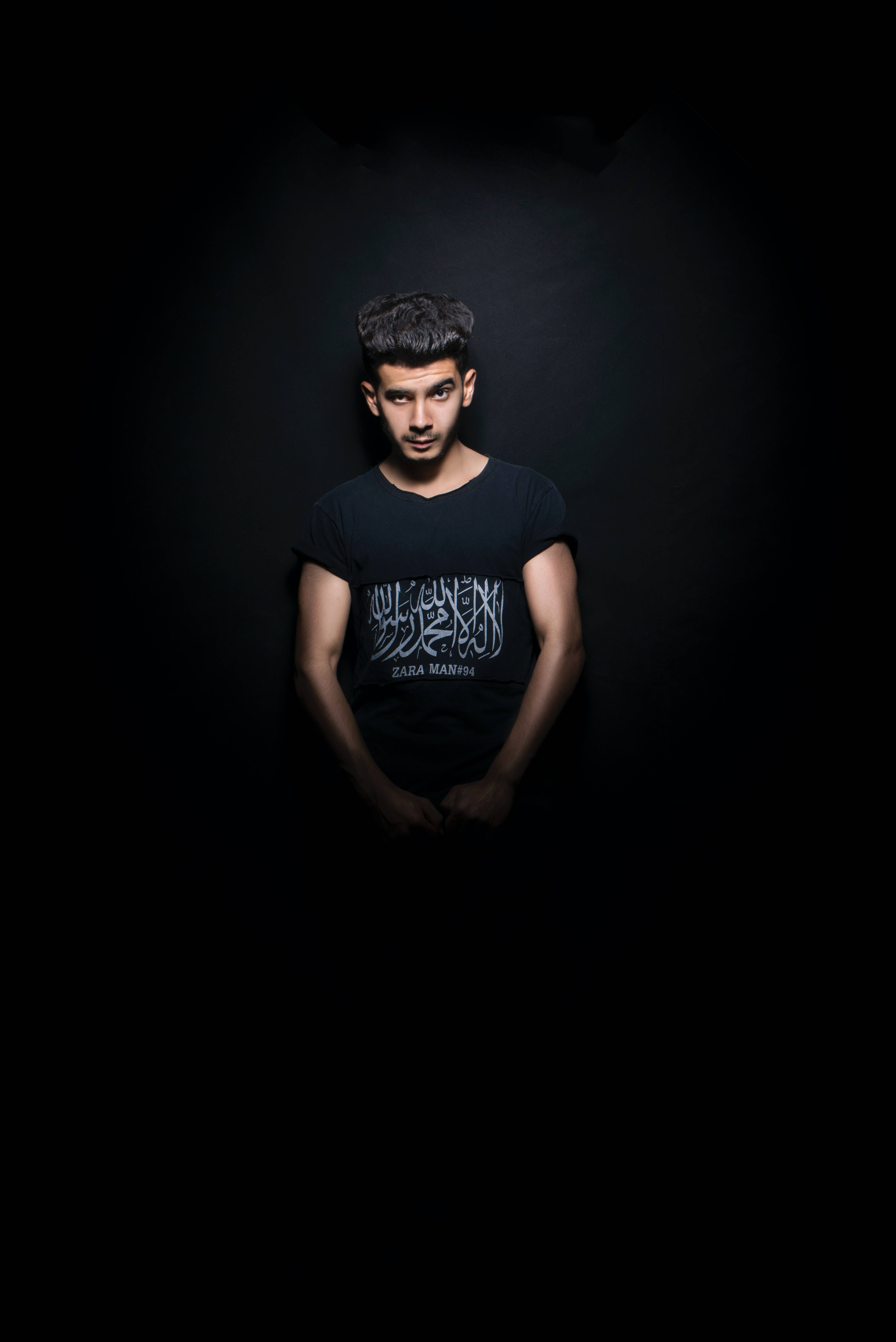 Male Model Black Wallpaper
