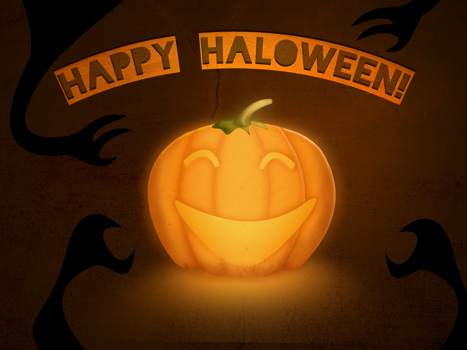 Cute Happy Halloween Background Wallpaper