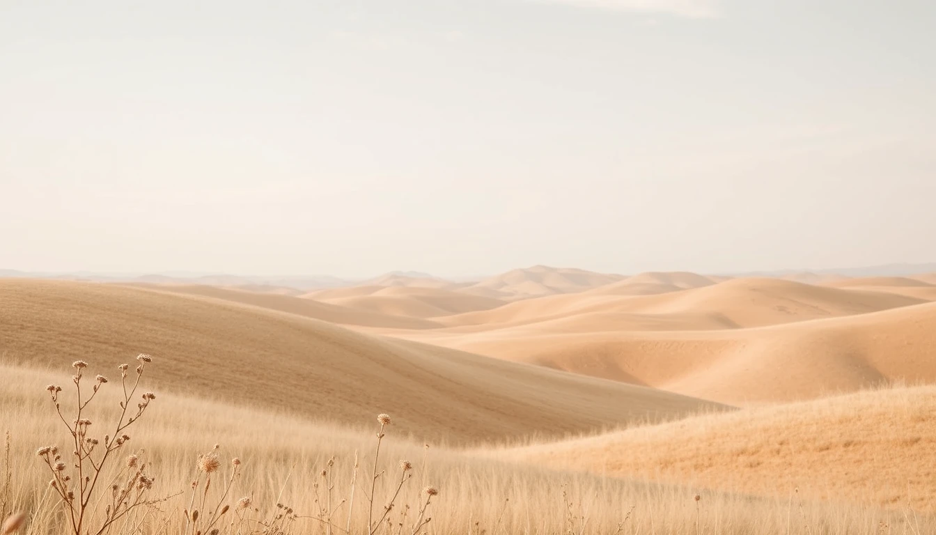 Beige Nature Wallpaper