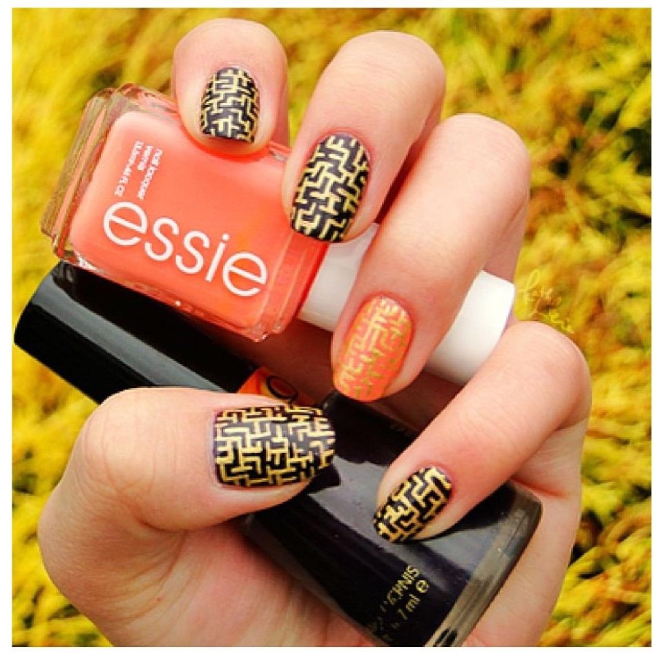 Essie Maze Nail Design Pictures Photos And Image For
