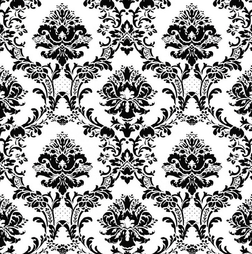 And White Damask Wallpaper High Resolution Widescreen