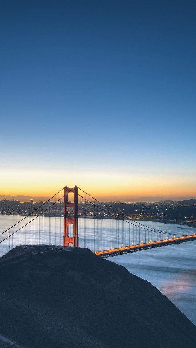 Golden Gate Bridge Sunset iPhone Wallpaper Sunset iphone