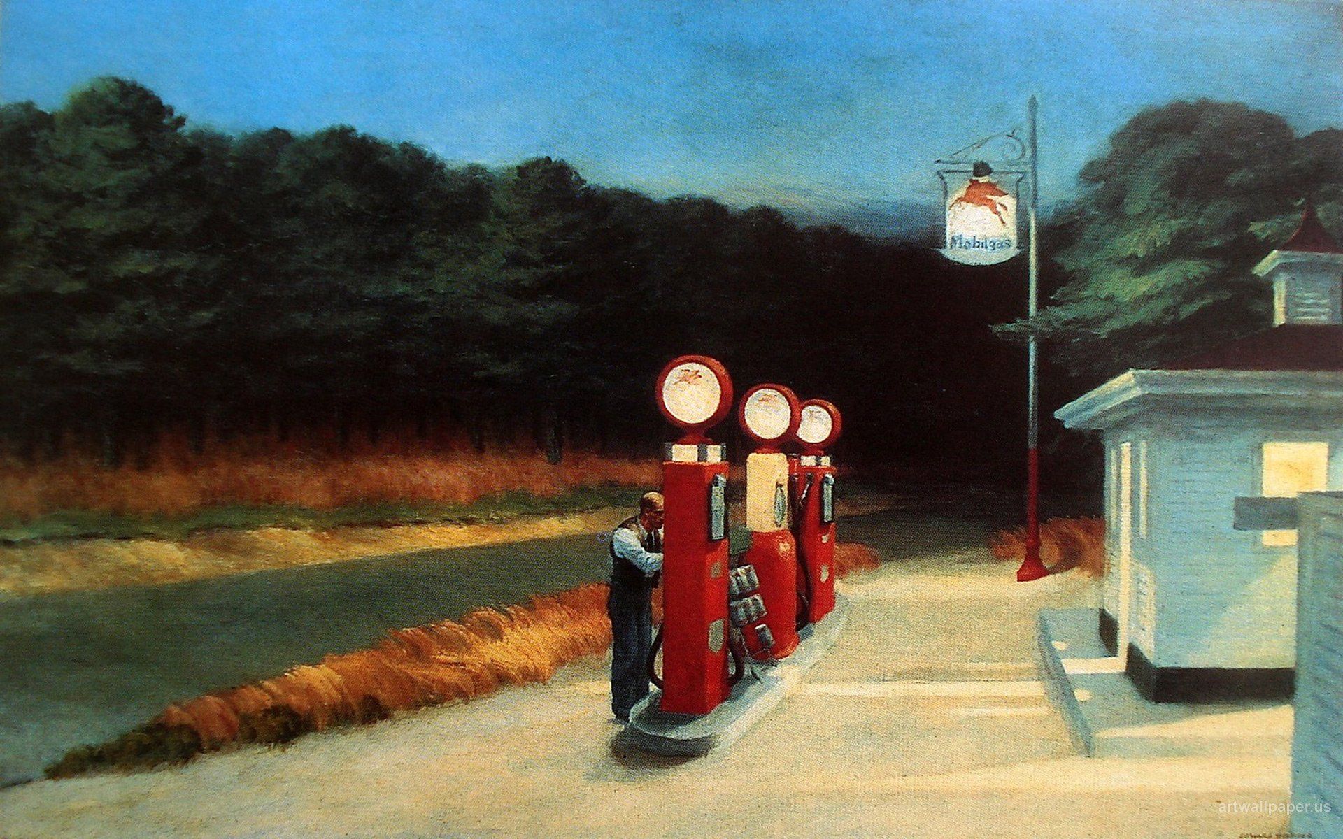 Edward Hopper Wallpaper Top Background
