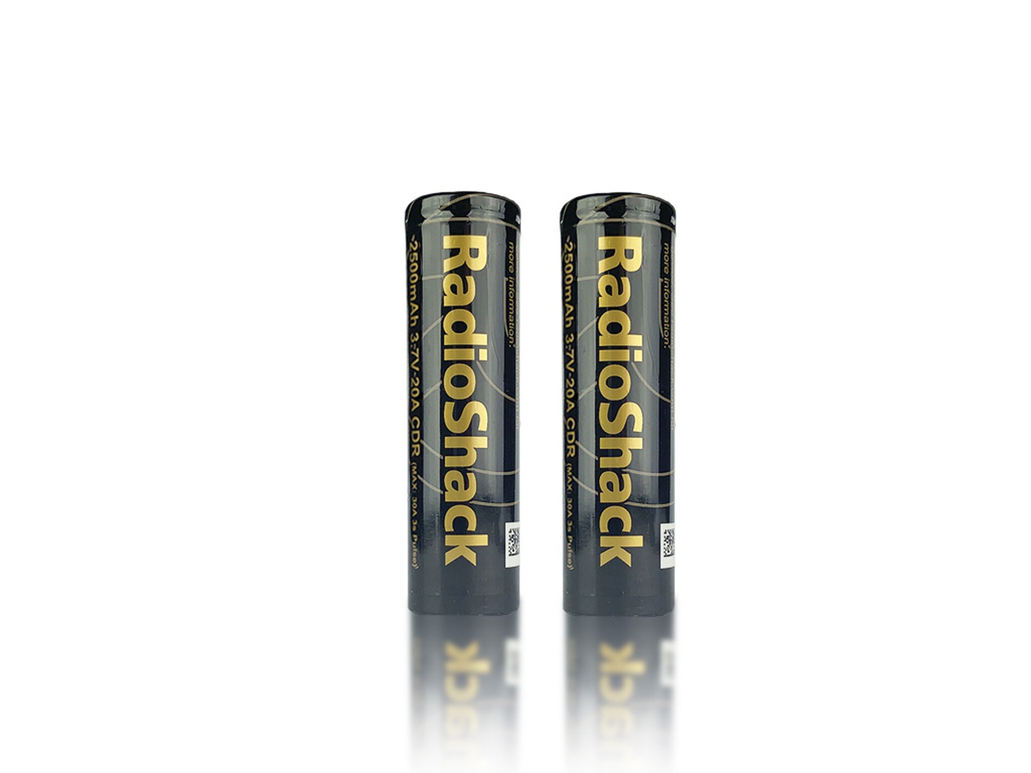 Radioshack Inr 20a Mah Batteries Pair