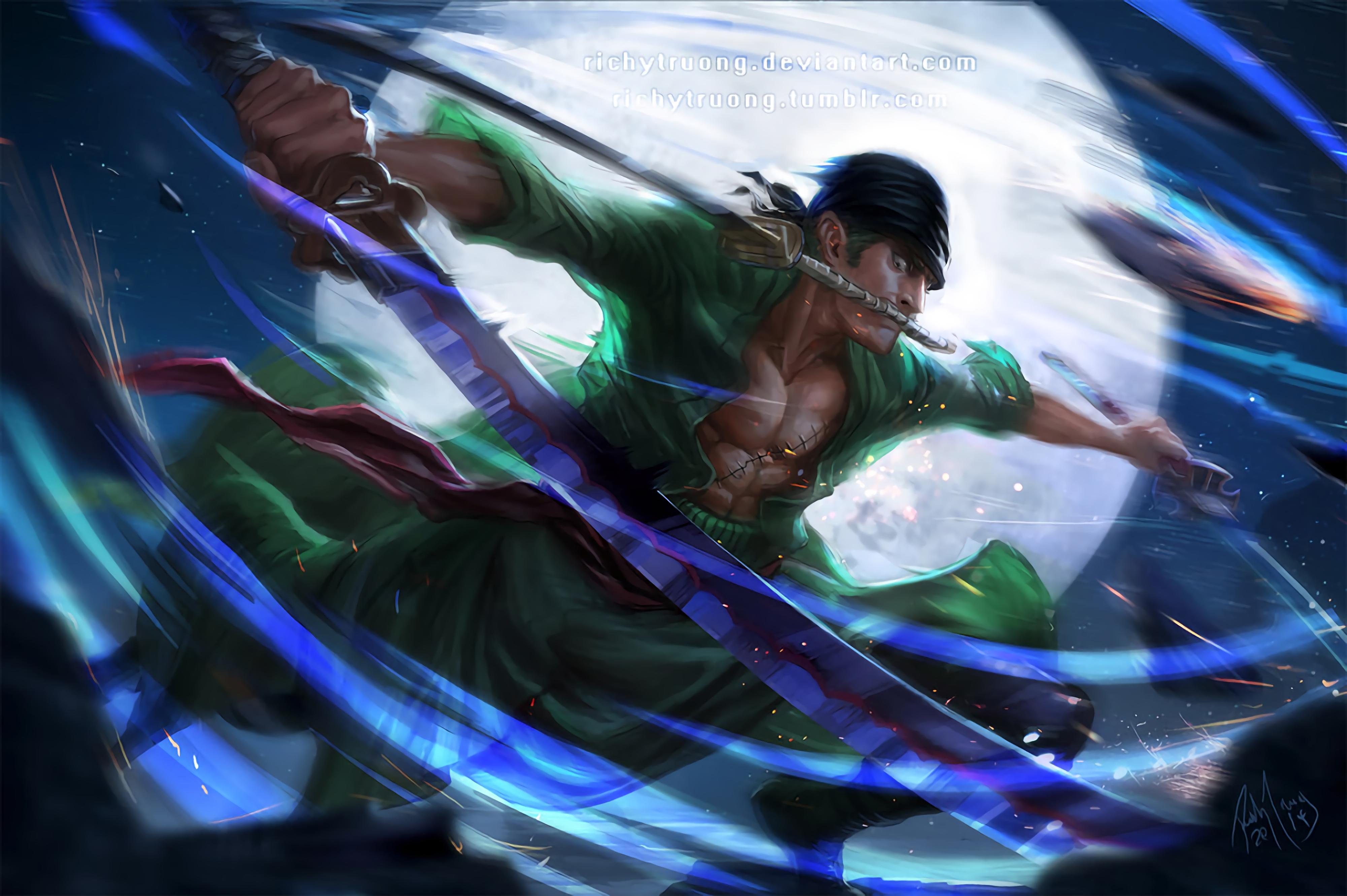 Roronoa Zoro One Piece 4K Wallpaper iPhone HD Phone #3751g