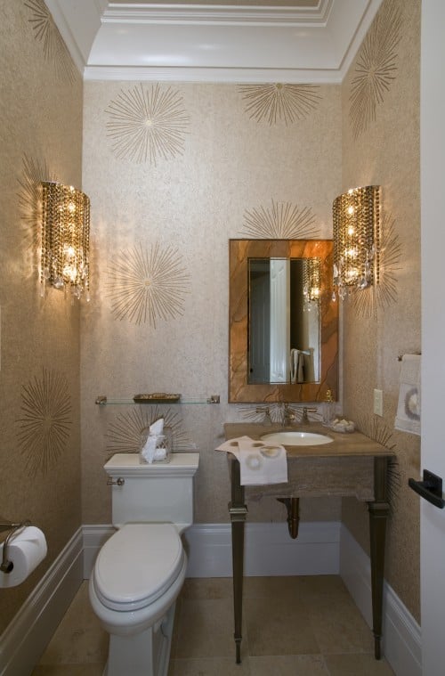 Free download Powder Rooms that Pack a Punch [500x759] for your Desktop