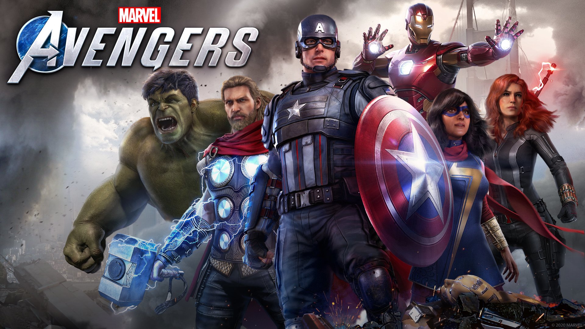 Marvels Avengers HD Wallpaper Background Image