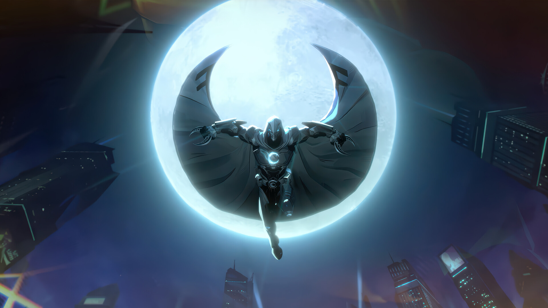 Moon Knight Marvel Rivals 4k Wallpaper