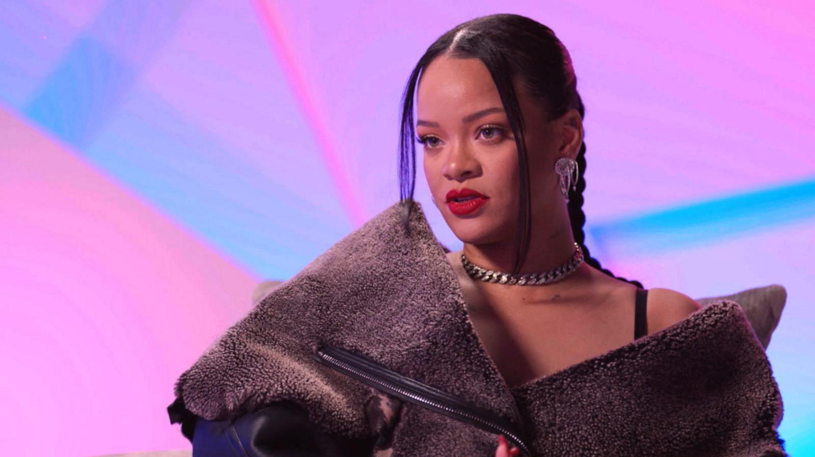 Rihanna talks about her return to the stage for Super Bowl