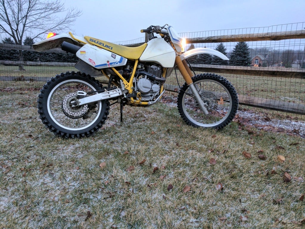 I See Your Nice Bikes And Raise You A Hooptie Dr350 Dirtbikes
