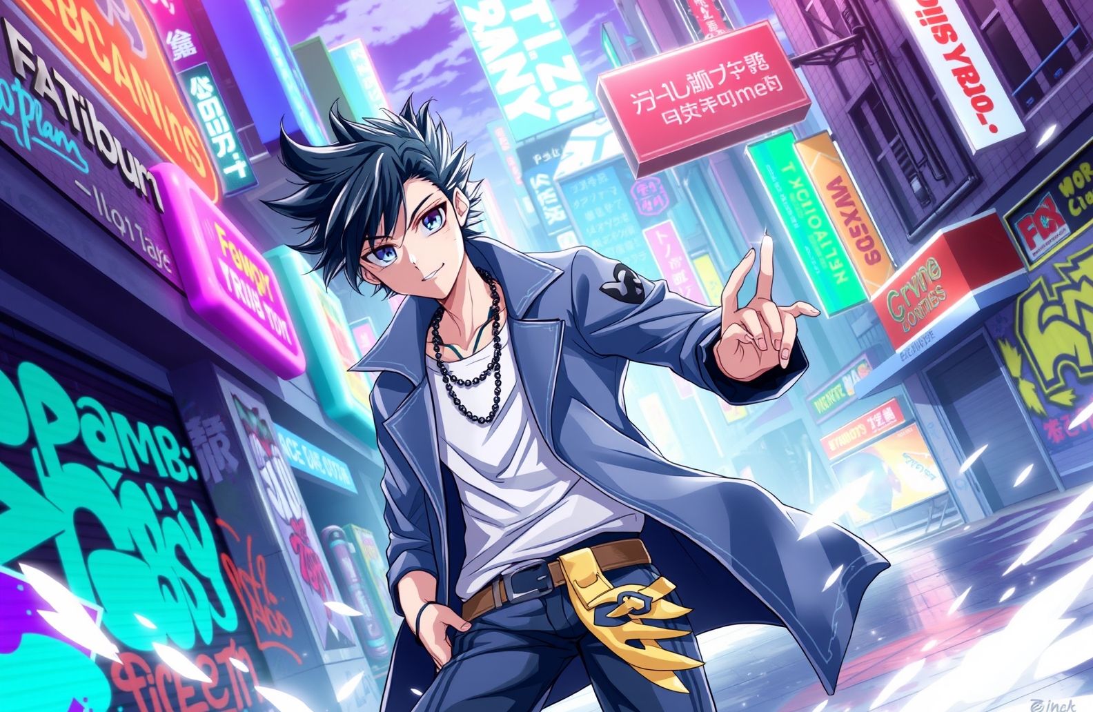 Anime Cool Guy Wallpaper