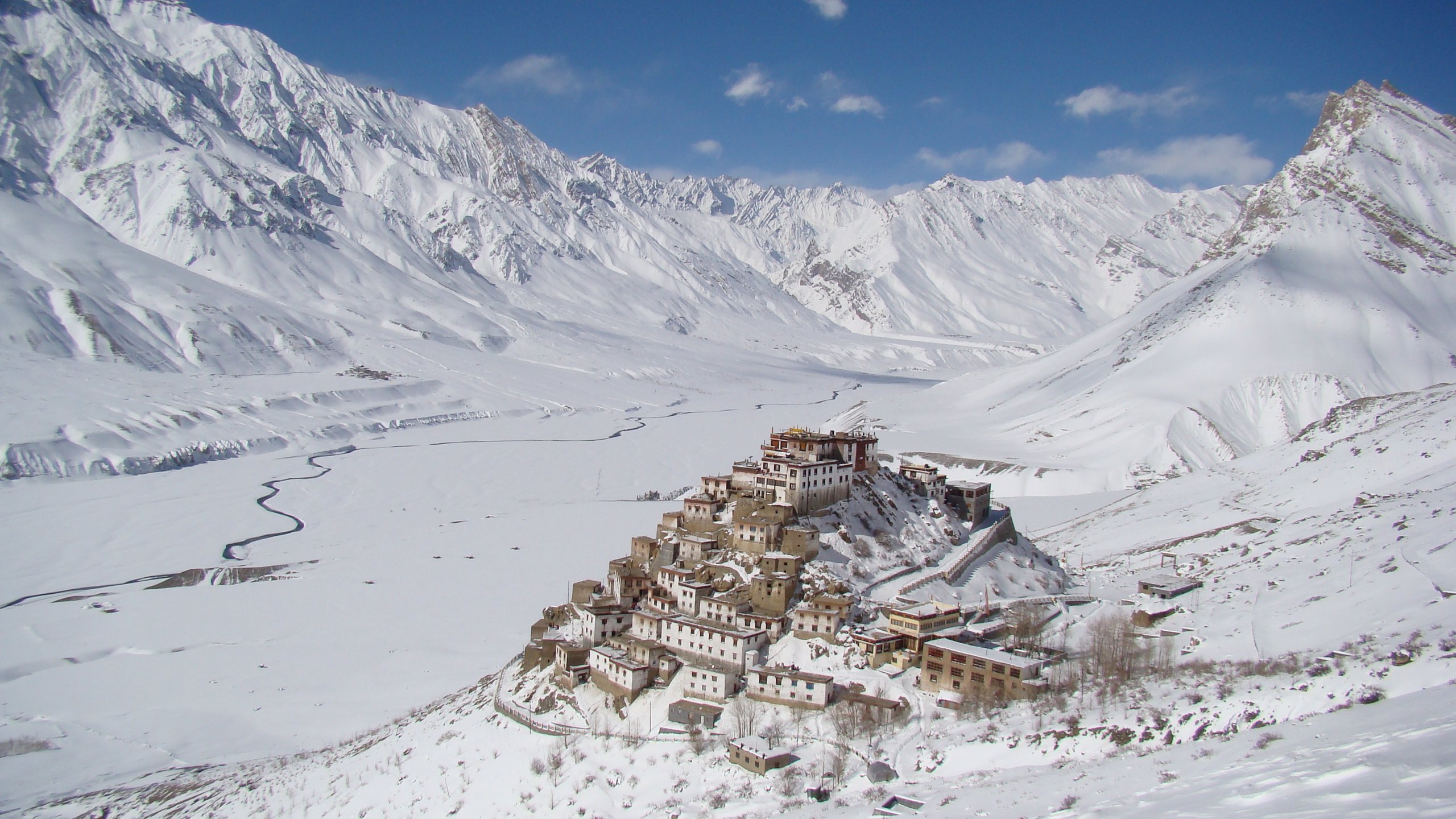 Key Monastery Is A Tibetan Buddhist Located On Top Of