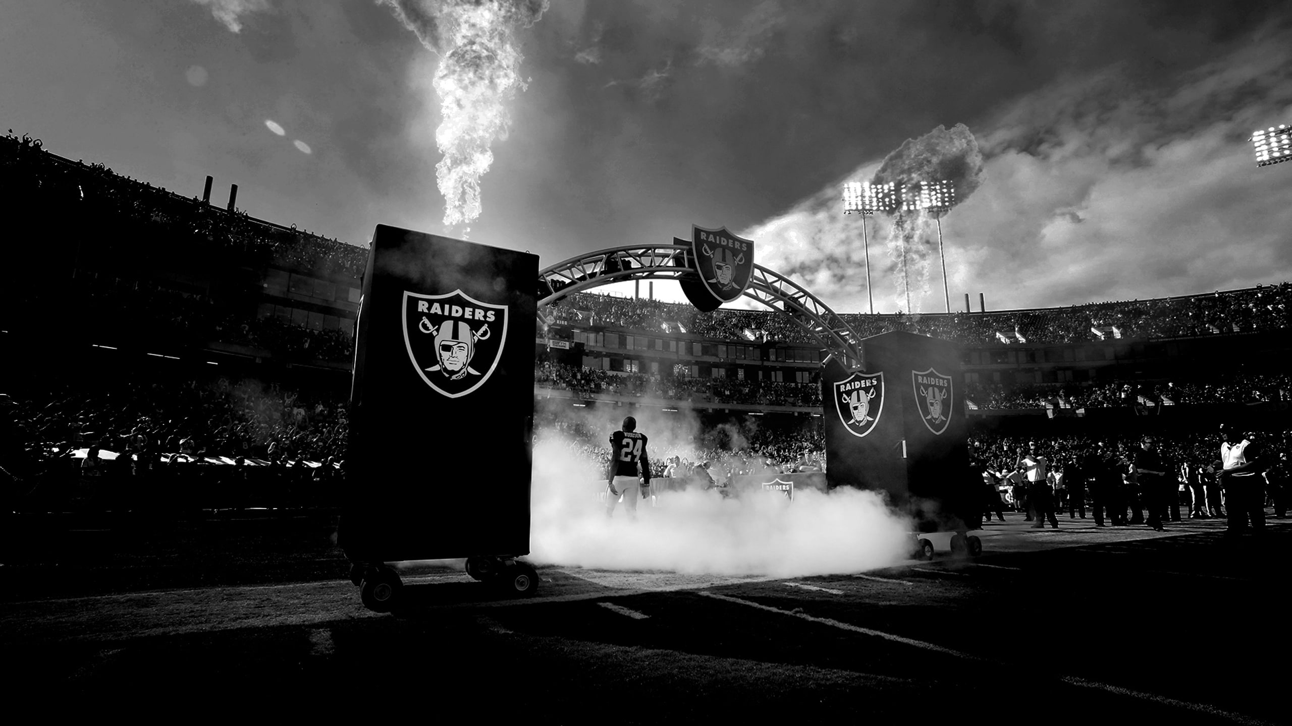Seattle Seahawks Oakland Raiders Desktop Background
