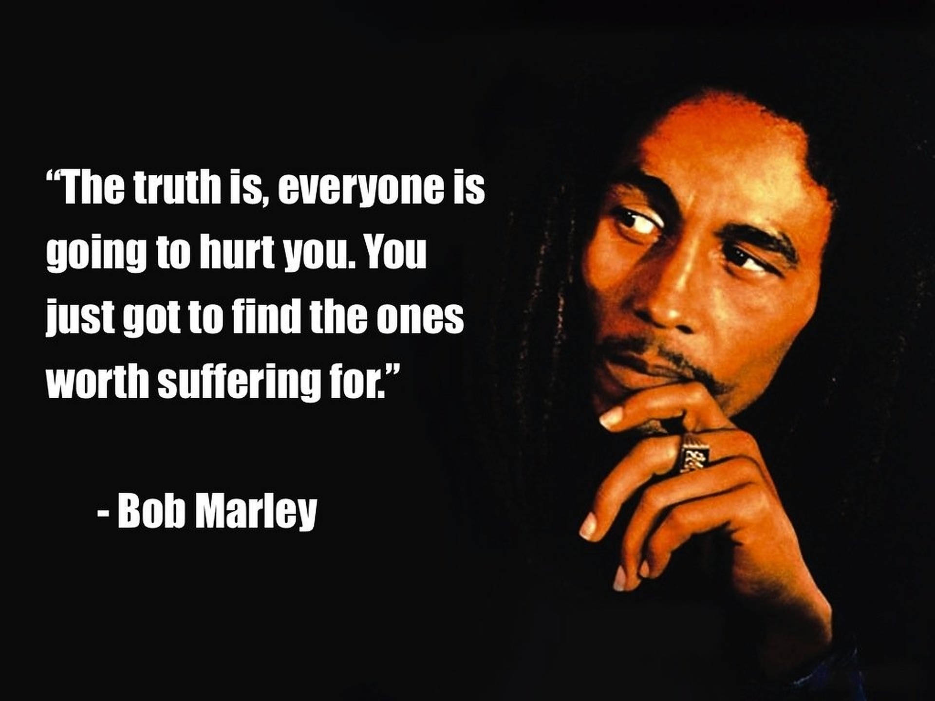 Bob Marley Quotes Wallpaper