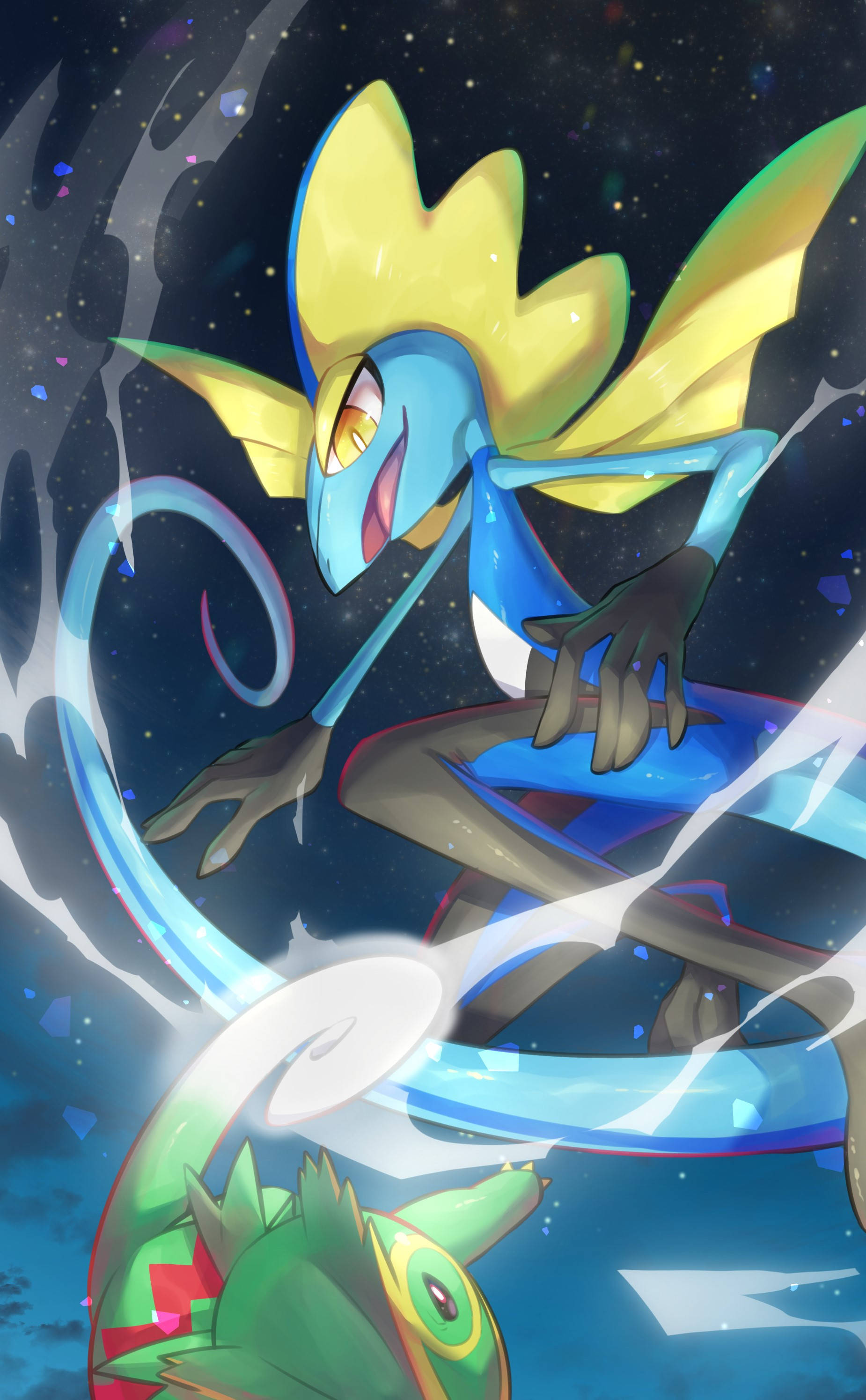Inteleon In A Battle 41y32itdgrr6kccl Wallpaper