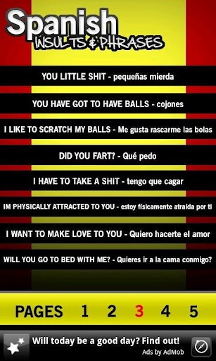 Spanish Insults Phrases Soundboard Learn To Insultmand And Seduce