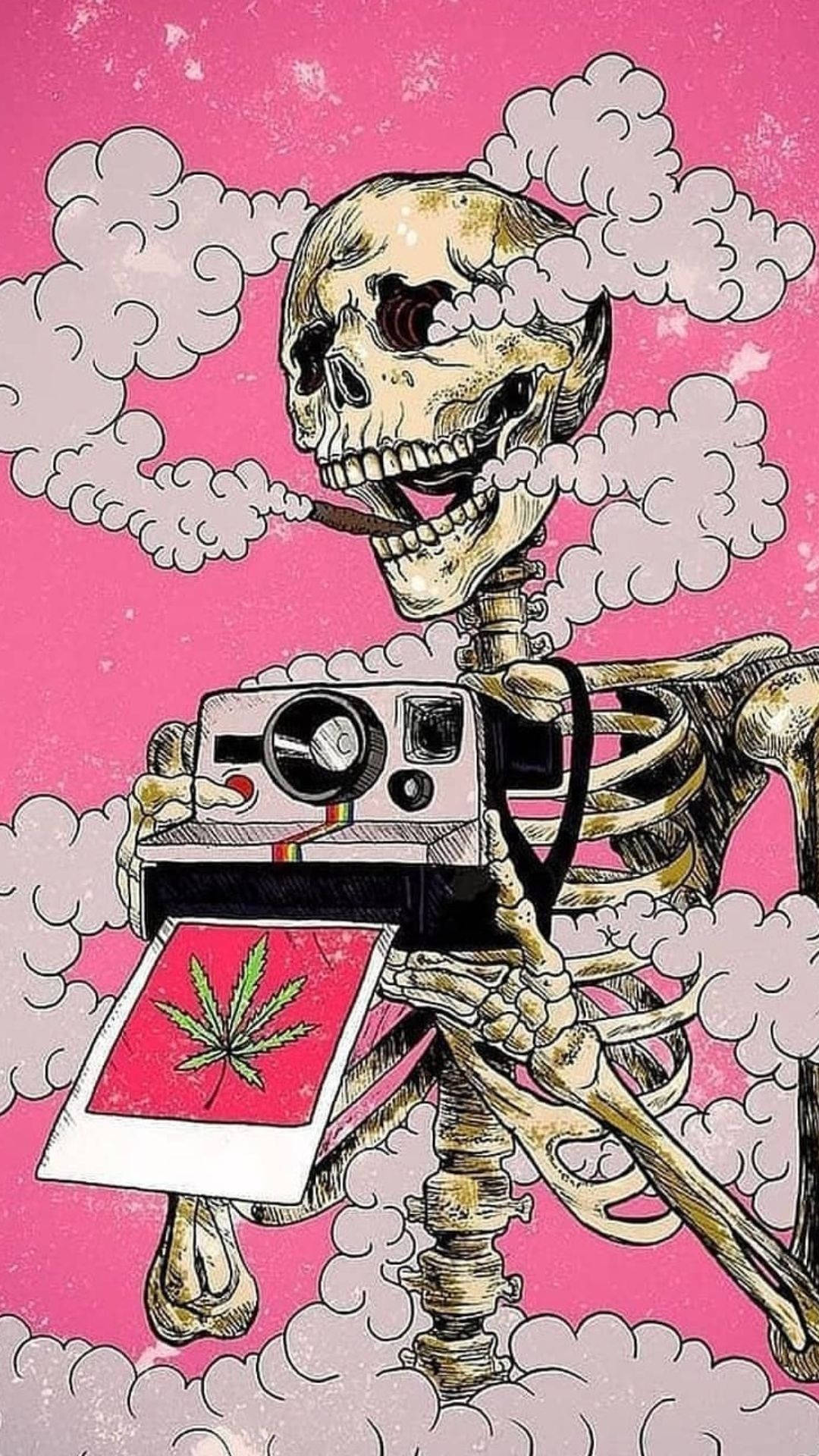 Smoking Weed Wallpaper