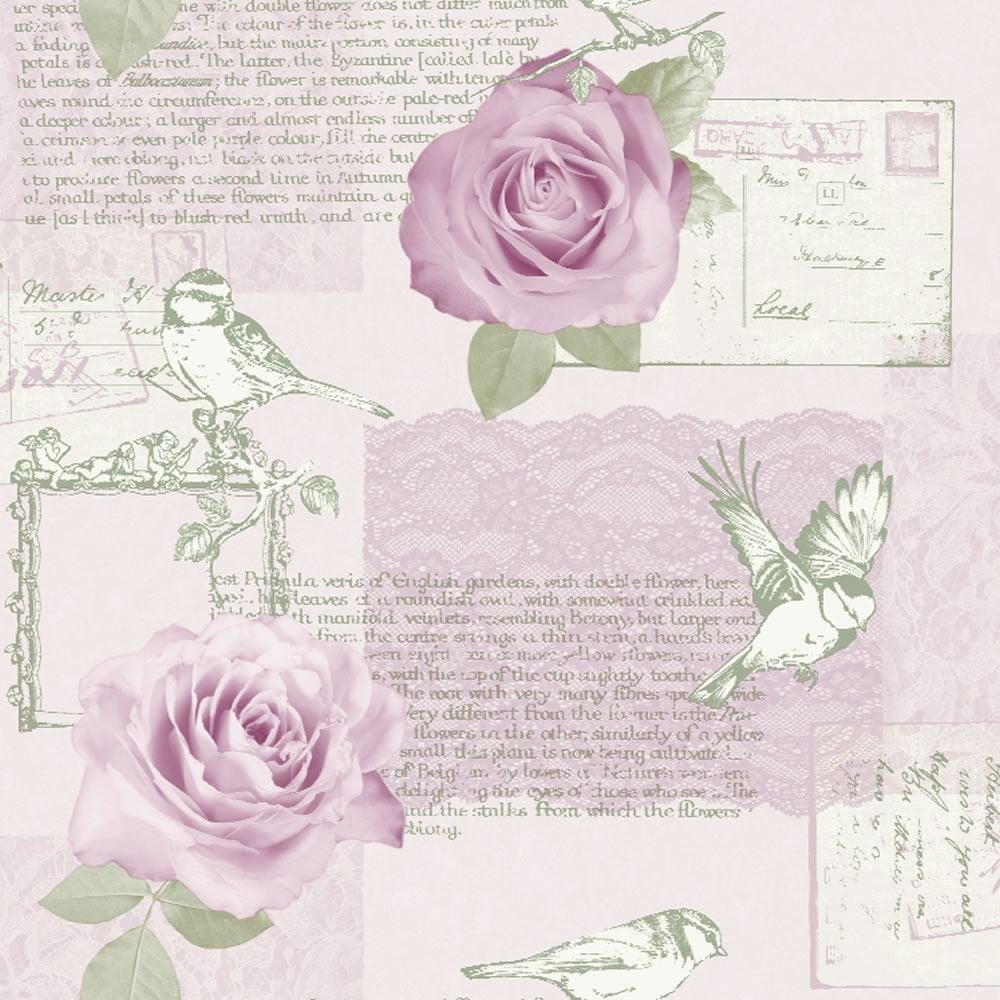 Lilac Silver   630401   Bella   Rose Bird Cherub Lace Script 1000x1000