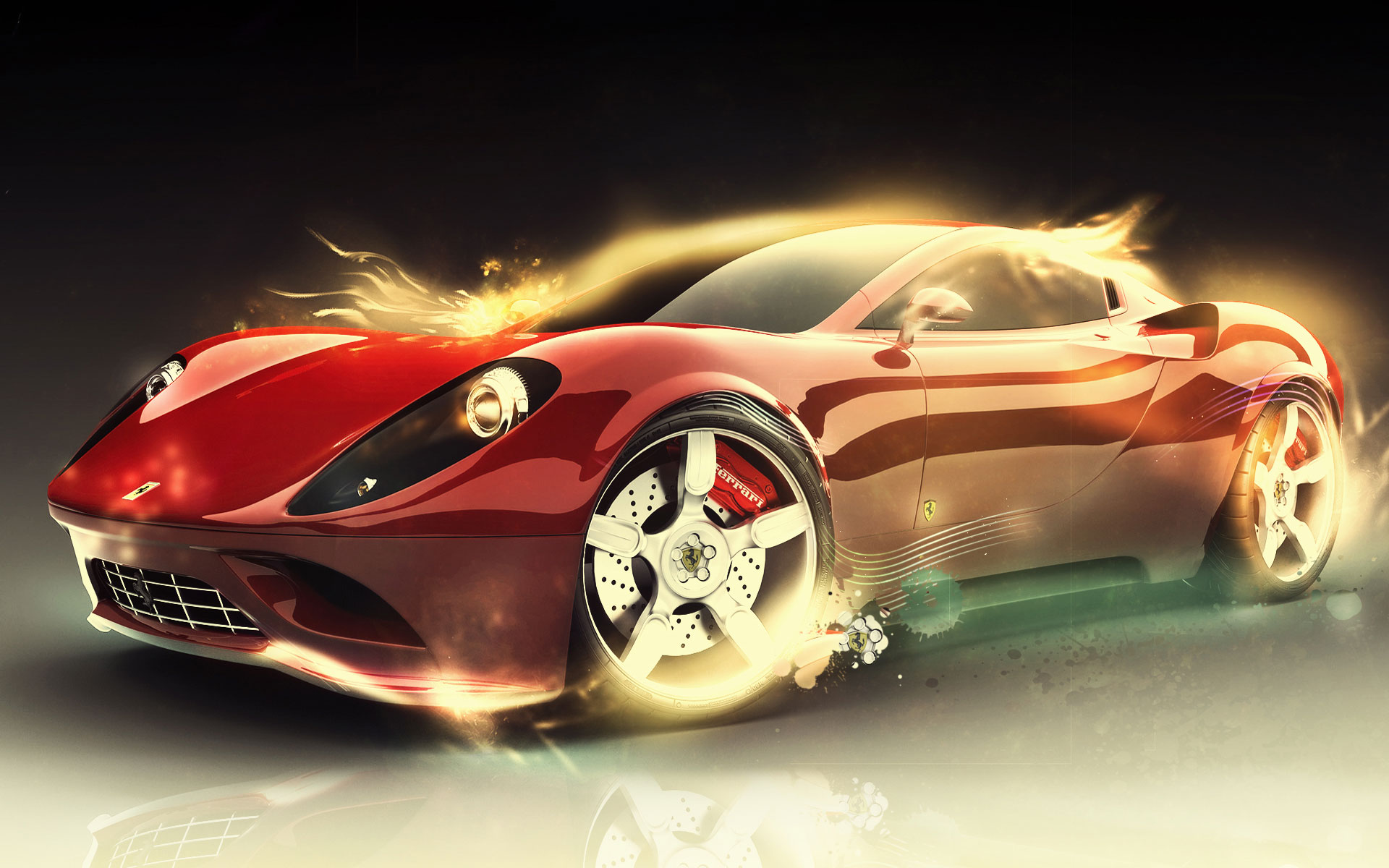 Free Download Ferrari HD Wallpaper Background Image 1920x1200 ID498575