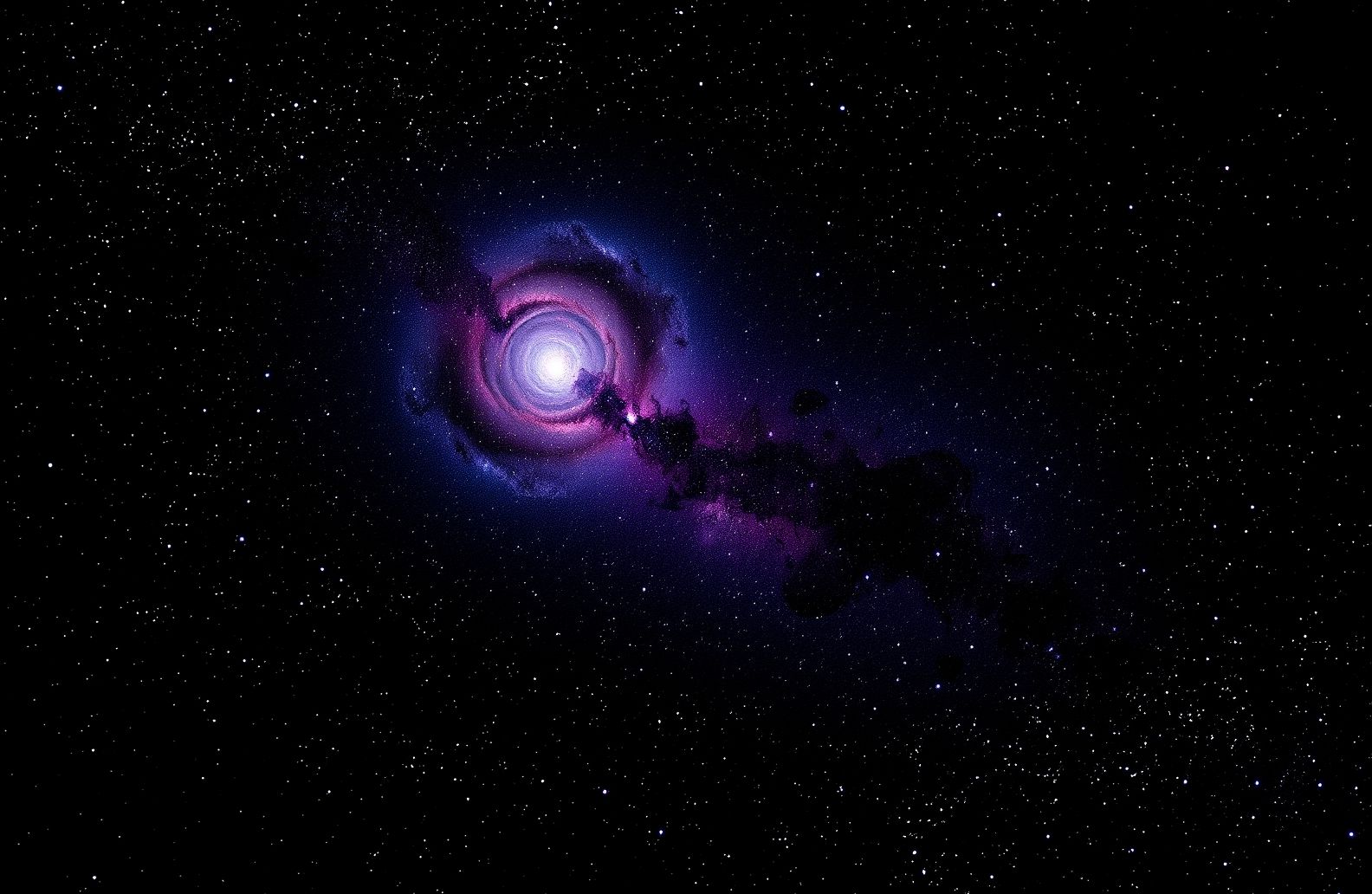 Black Galaxy Wallpaper