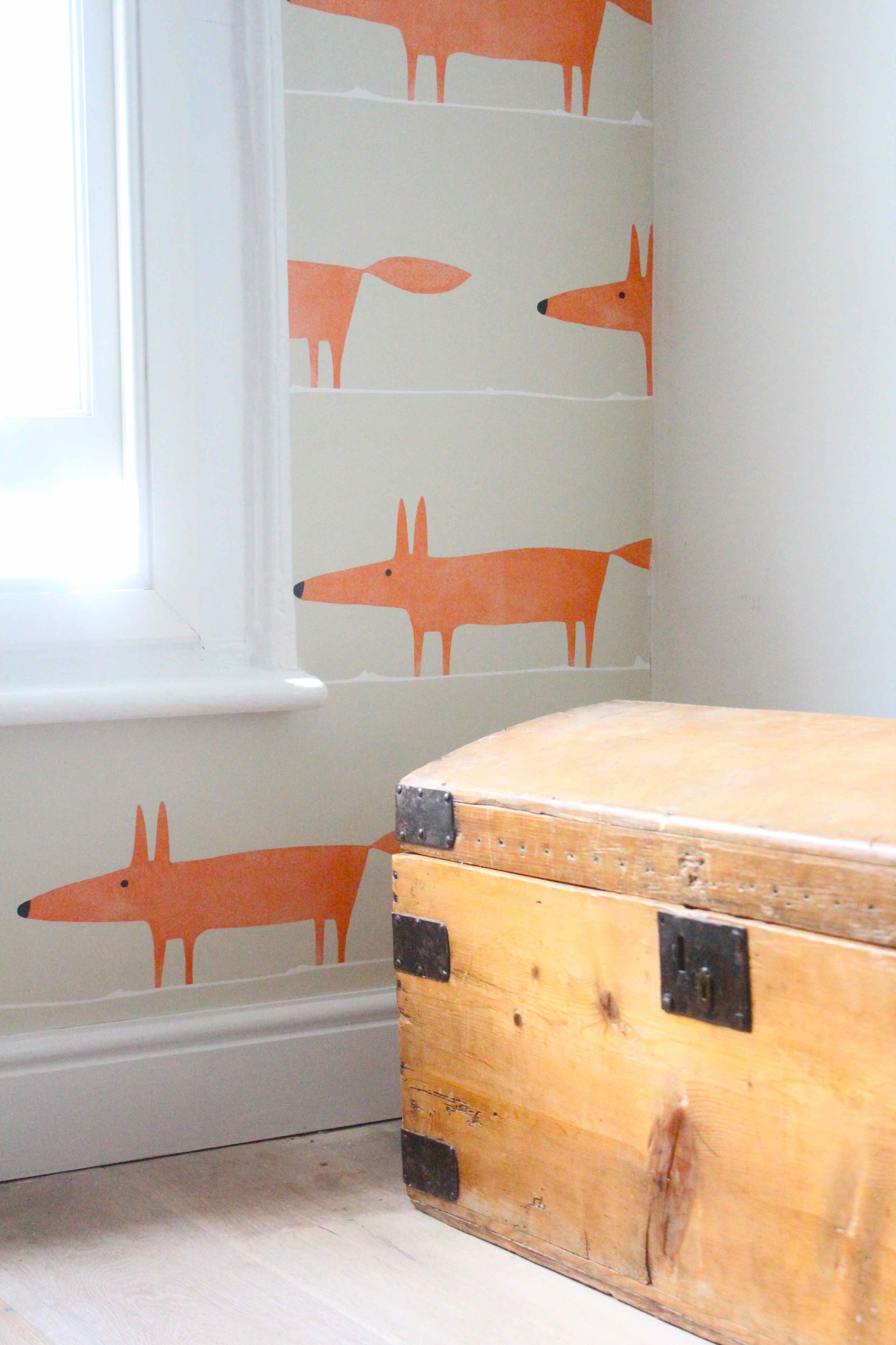 Mr Fox Ginger Wallpaper