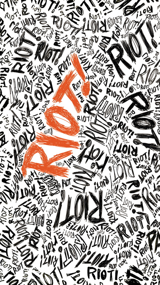 Paramore Riot iPhone Wallpaper Background Photo Image