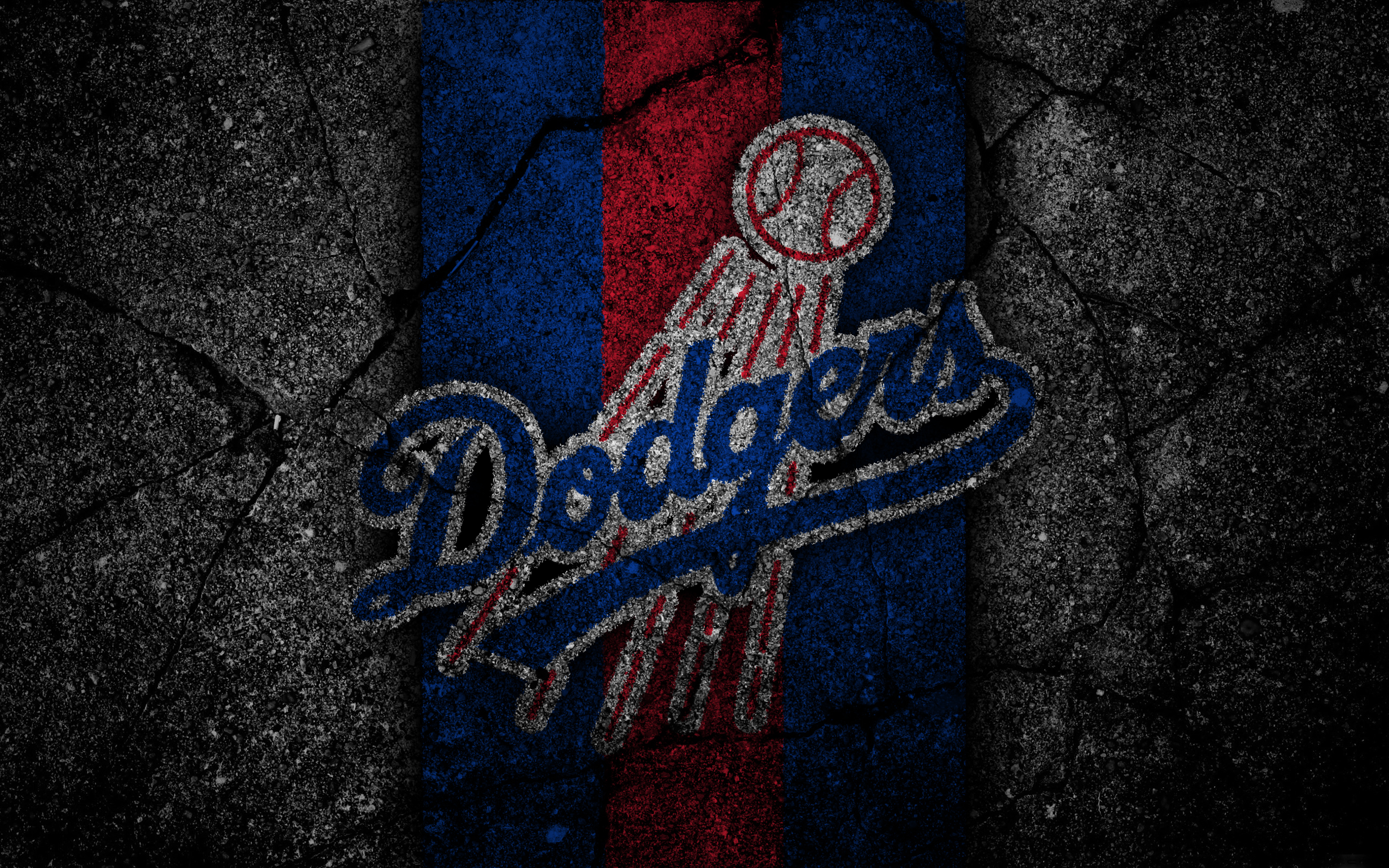 Logo Los Angeles Dodgers Mlb Baseball Wallpaper