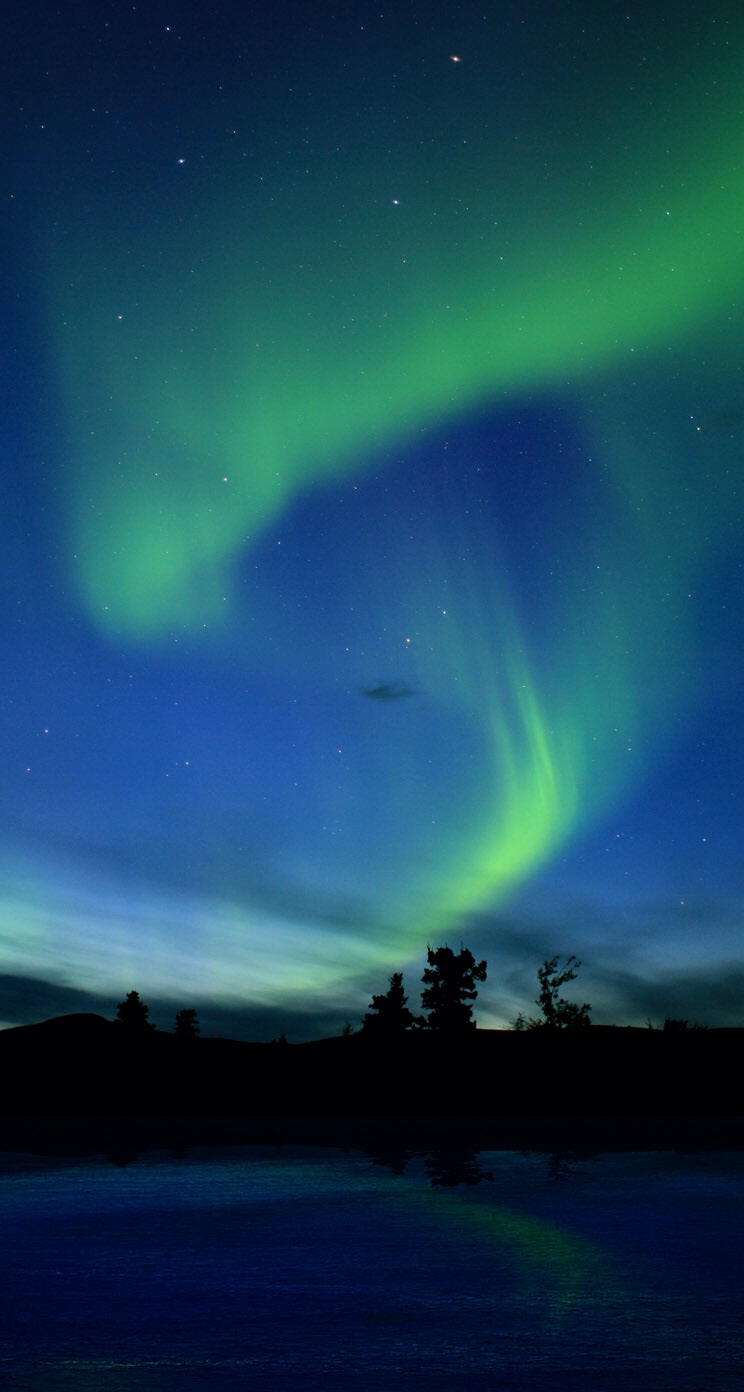 Aurora Borealis Northern Lights iPhone Wallpaper Ipod HD