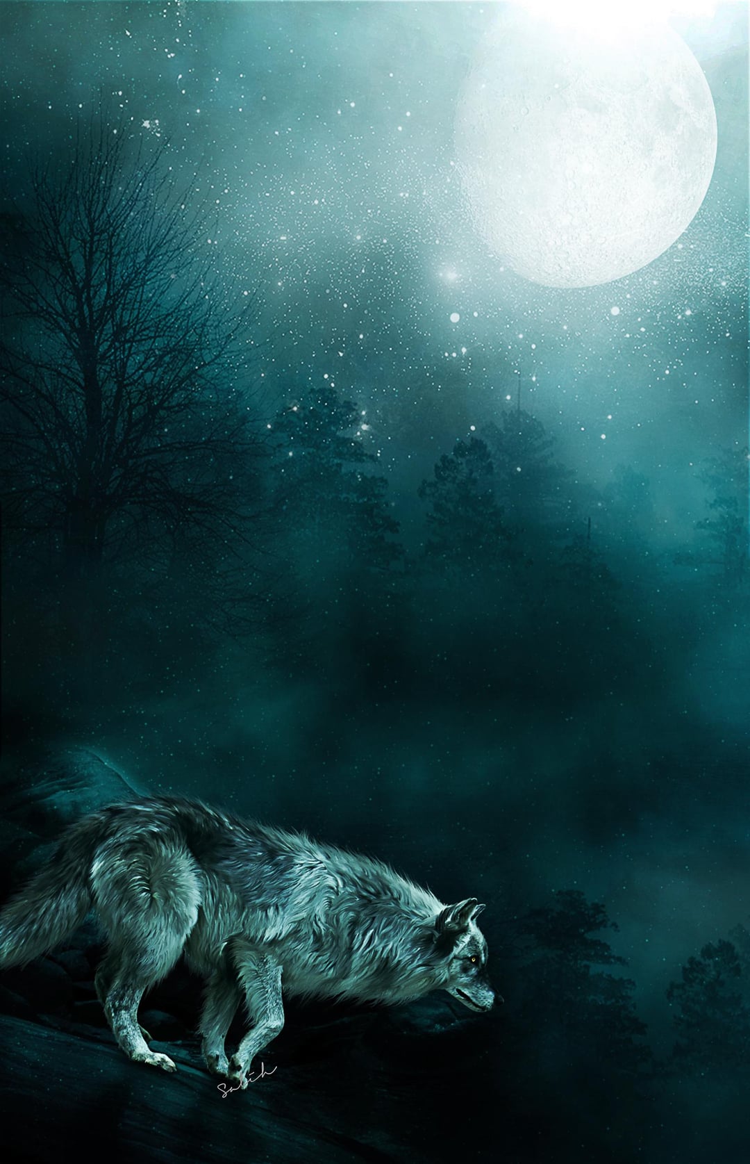 Wolf iPhone Wallpaper
